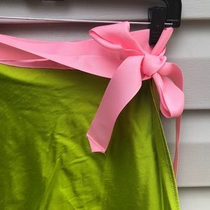 NWOT Preppy Girl Silk skirt